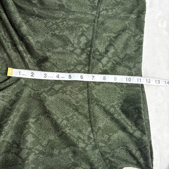 All In Motion Olive Green Snake Print High-Rise Leggings Womens Size Large - Picture 5 of 6